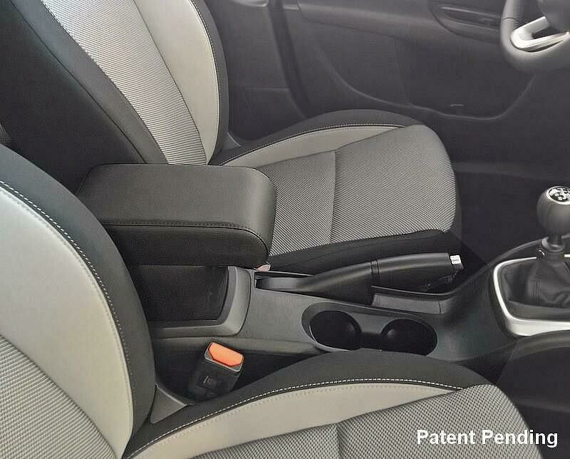 Fiat Tipo - PREMIUM adjustable in length armrest with storage - PLUG-IN fitting