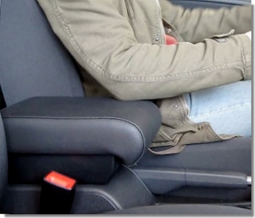 Volkswagen Golf 6 - adjustable armrest with storage - invisibile fitting