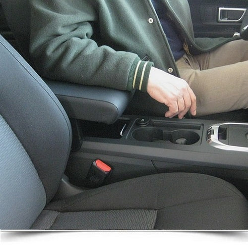 LR Discovery Sport - bracciolo regolabile in lunghezza - montaggio invisibile