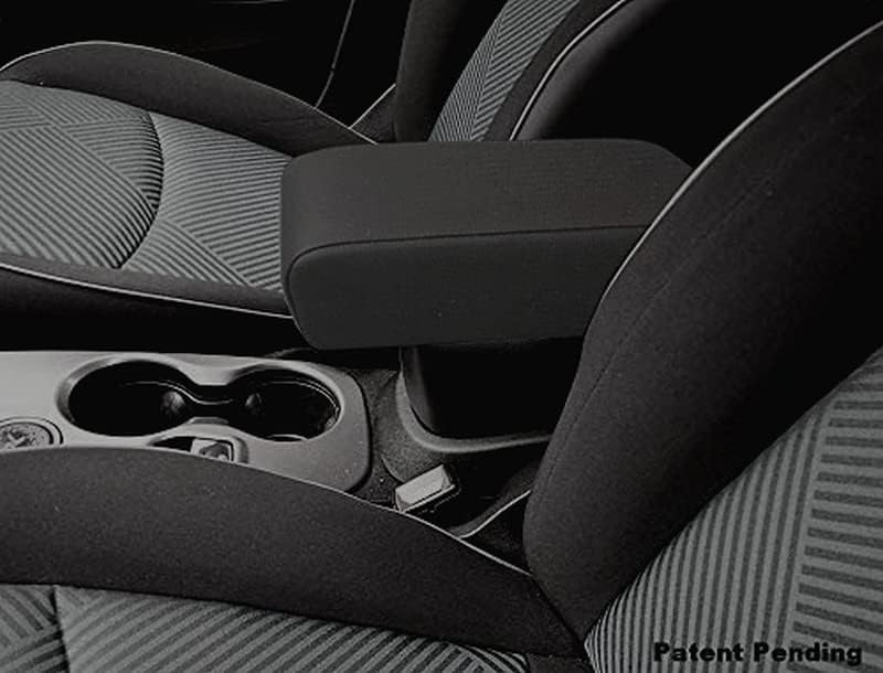 Fiat 500X - bracciolo PREMIUM regolabile in lunghezza con portaoggetti - montaggio ad incastro