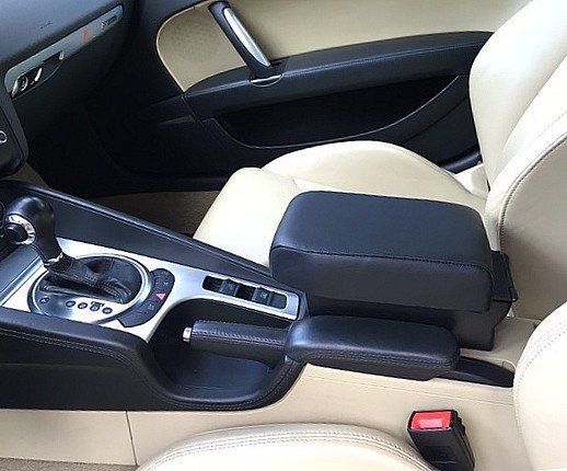 Audi TT MK2 (2007-2014) - adjustable armrest with storage - invisibile fitting