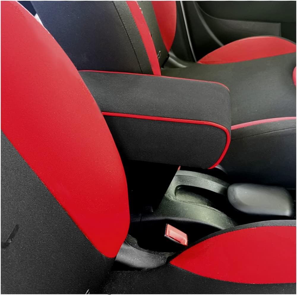 Fiat 500L (2012-05/2017)- bracciolo regolabile in lunghezza con portaoggetti - montaggio ad incastro