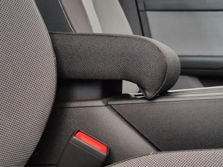 Seat Leon 4° series (from 2020) and Sportstourer - PREMIUM adjustable in length armrest with storage - PLUG-IN fitting
