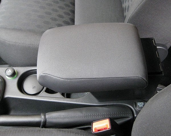 LR Freelander 2 (2007-2012) - adjustable armrest with storage - fitting in original points