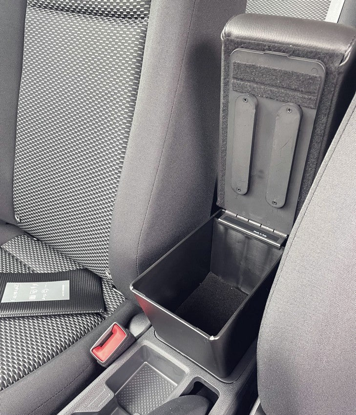 Volkswagen Taigo - längenverstellbare Mittelarmlehne mit Staufach