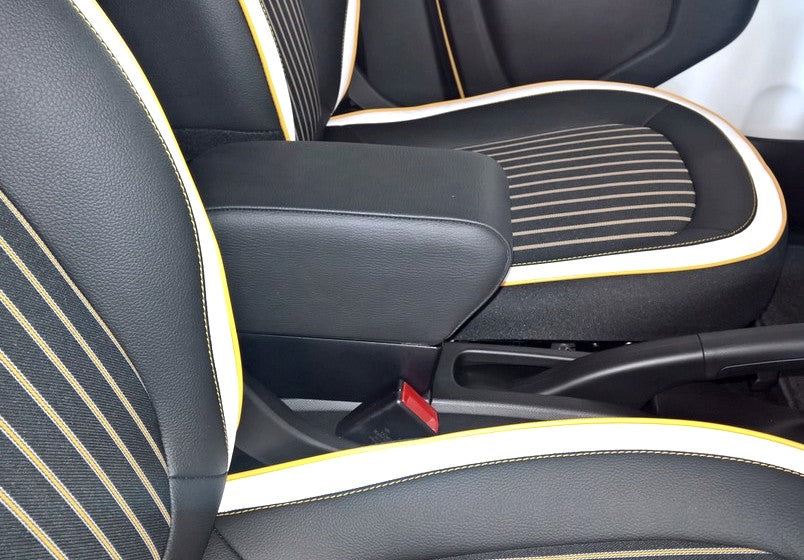 Renault Twingo (from 2015>)- adjustable armrest with storage - fitting in original points