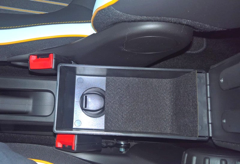 Renault Twingo (from 2015>)- adjustable armrest with storage - fitting in original points