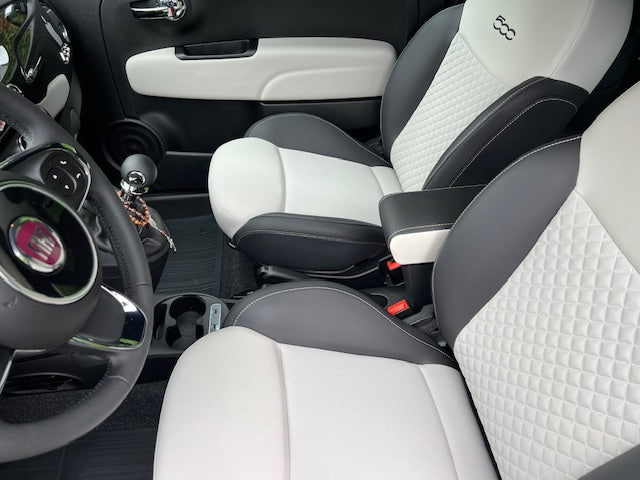 Fiat 500 (restyling from 2015>) - PREMIUM adjustable armrest with storage