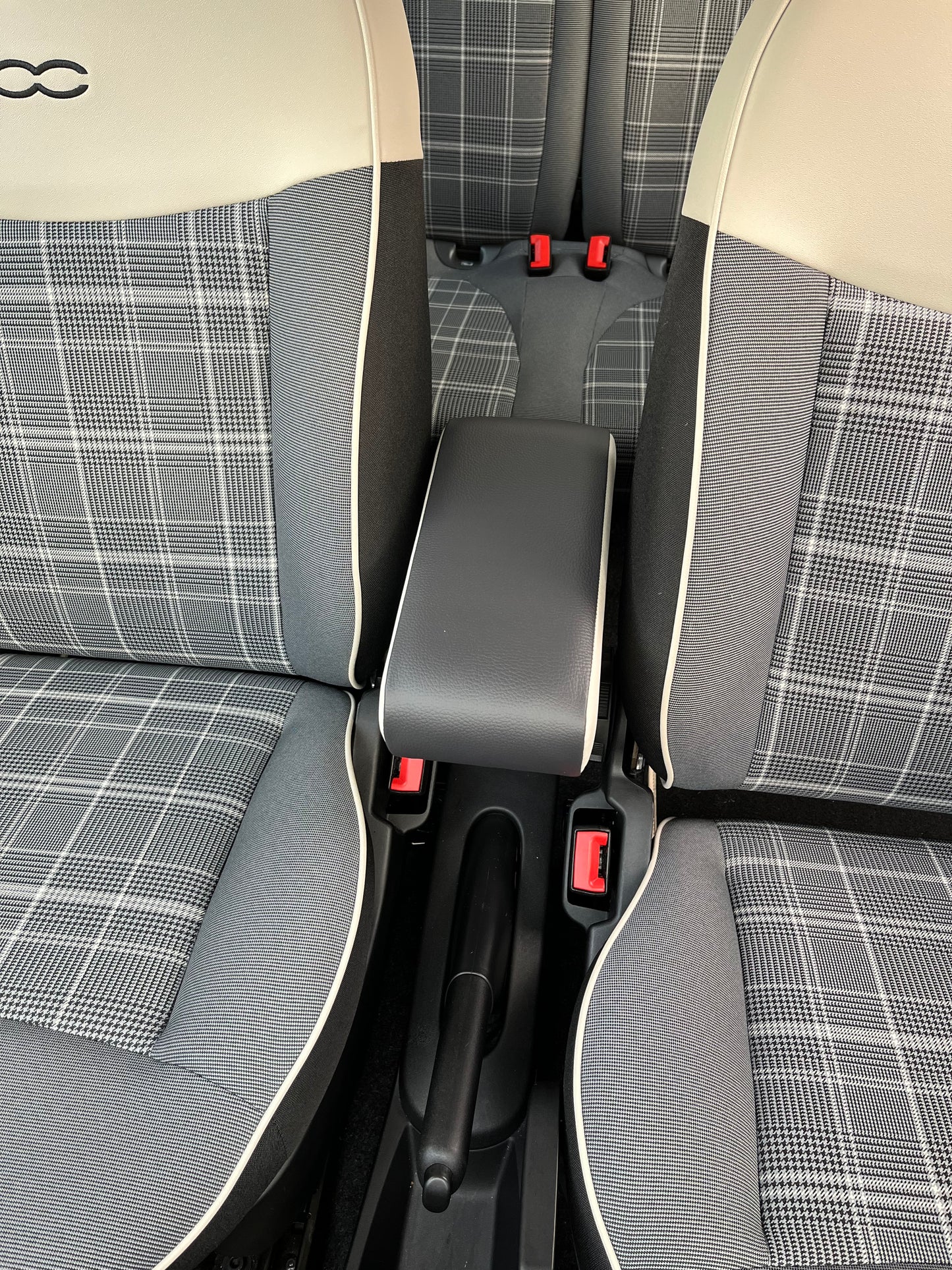 Fiat 500 (restyling from 2015>) - PREMIUM adjustable armrest with storage