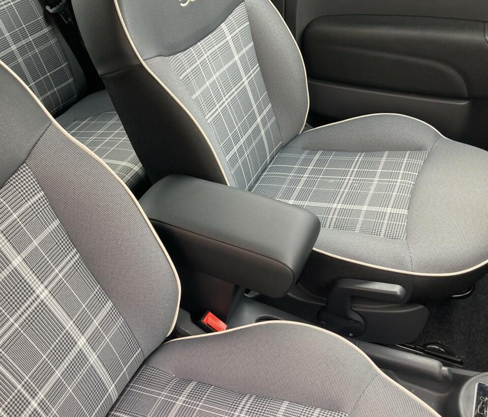 Fiat 500 (restyling from 2015>) - PREMIUM adjustable armrest with storage