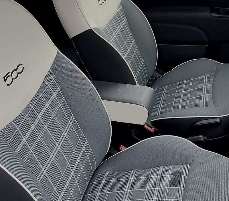 Fiat 500 (restyling from 2015>) - PREMIUM adjustable armrest with storage