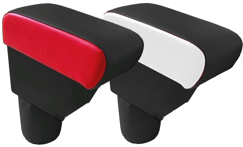 Fiat 500L (2012-05/2017)- bracciolo regolabile in lunghezza con portaoggetti - montaggio ad incastro