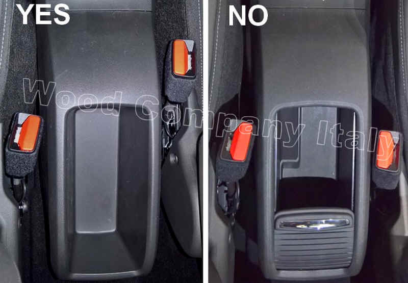 Opel Crossland X - adjustable in length armrest with storage - PLUG-IN fitting