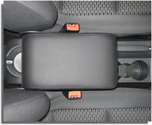Volkswagen Golf 6 - adjustable armrest with storage - invisibile fitting