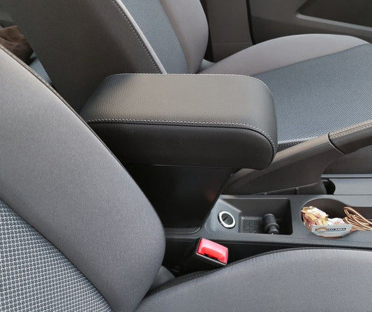 Peugeot 2008 (from 2020&gt;) - length-adjustable armrest with storage compartment - mounting in original points