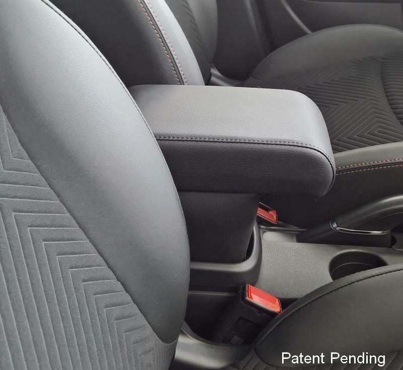 Peugeot 2008 (from 2020&gt;) - length-adjustable armrest with storage compartment - mounting in original points