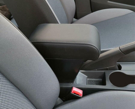 Peugeot 2008 (from 2020&gt;) - length-adjustable armrest with storage compartment - mounting in original points