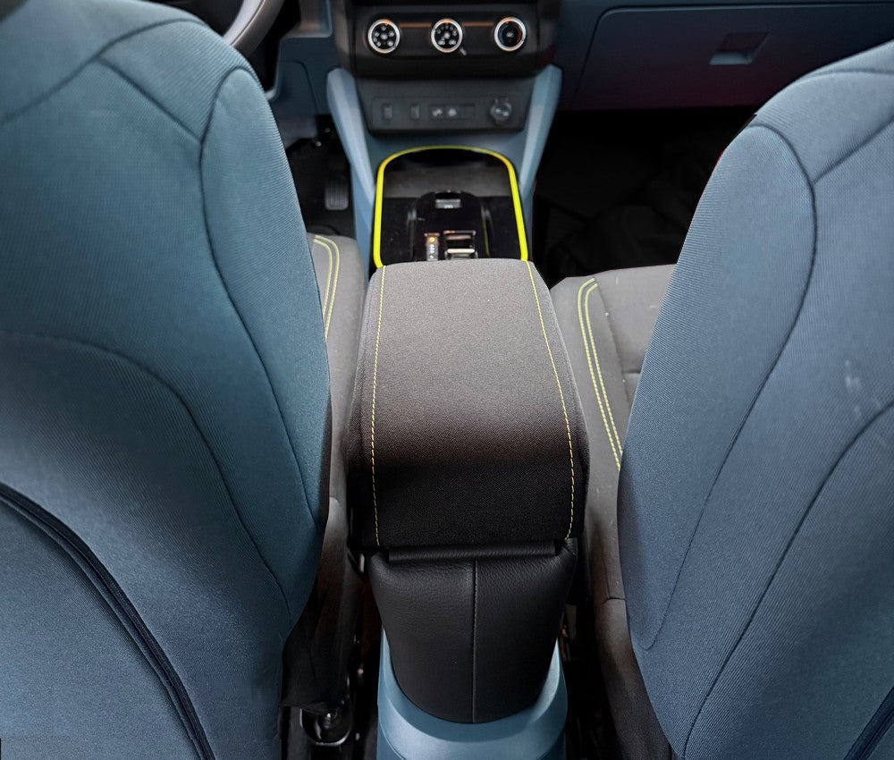 Fiat Grande Panda - bracciolo regolabile in lunghezza con portaoggetti