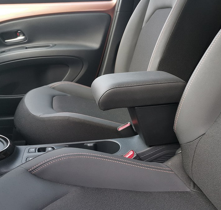 Peugeot 2008 (à partir de 2020>) - accoudoir réglable en longueur avec rangement - fixation dans les points d'origine