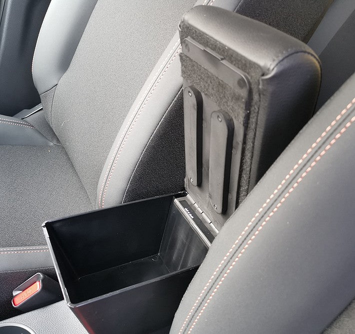 Peugeot 2008 (à partir de 2020>) - accoudoir réglable en longueur avec rangement - fixation dans les points d'origine