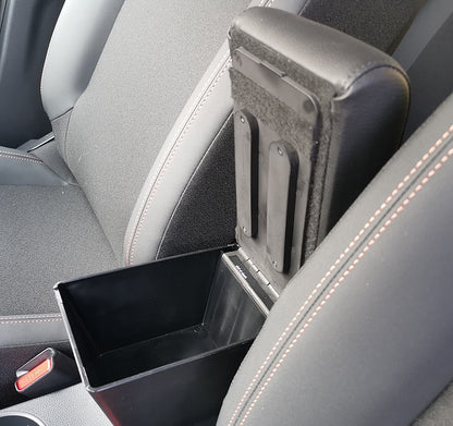 Peugeot 2008 (à partir de 2020>) - accoudoir réglable en longueur avec rangement - fixation dans les points d'origine