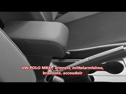 Peugeot 2008 (à partir de 2020&gt;) - accoudoir réglable en longueur avec rangement - fixation dans les points d'origine