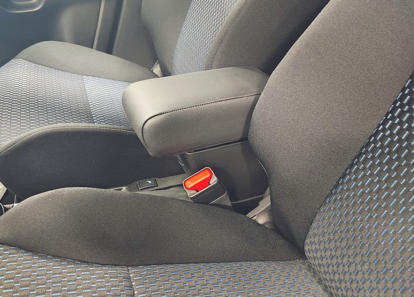 Peugeot 2008 (from 2020&gt;) - length-adjustable armrest with storage compartment - mounting in original points